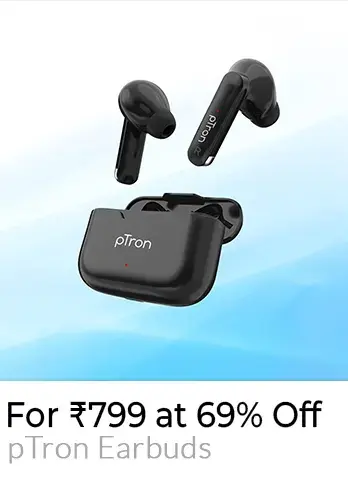 Ptron best sale touch earbuds