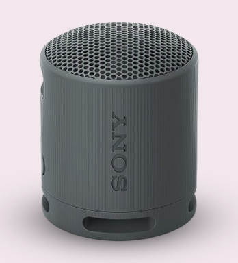 Sony SRS-XB100 Wireless Bluetooth Portable Lightweight Super-Compact Travel Speaker, Extra-Durable IP67 Waterproof & Dustproof, 16 Hrs Batt, Versatile Strap, Extra Bass & Hands-Free Calling-Black