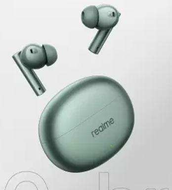 realme Buds Air 6 with 50dB ANC, 12.4mm Bass Driver, Hi-Res LHDC and 40 hours Playtime Bluetooth (Forrest Green, True Wireless)